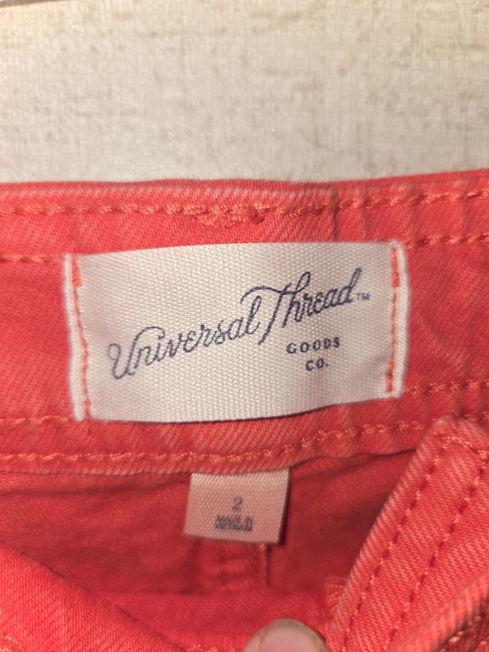 Universal Thread Wide-Leg Jeans in Rust - Picture 3 of 4